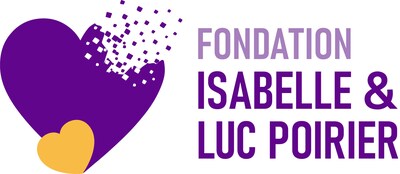 Nouveau logo Fondation Isabelle et Luc Poirier (Groupe CNW/Fondation Jasmin Roy Sophie Desmarais)